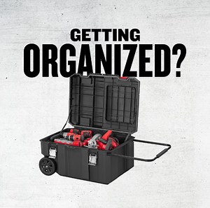 With heavy-duty wheels and a telescopic pull handle, the VERSASTACK™ 30 Gallon Chest makes it easy to transport tools from one project to the next. Learn more at https://bit.ly/3w73DwV. | Craftsman