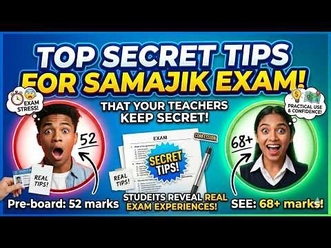 Write Like This & Get 4 GPA in Samajik 🔥 (Exam Hacks No One Tells You)