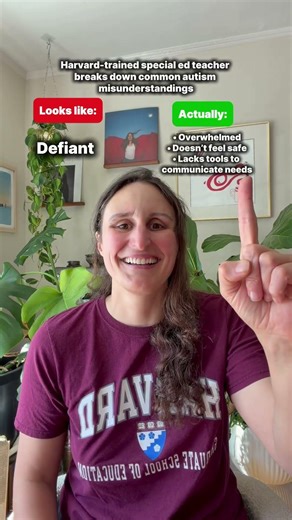 Harvard-trained special ed teacher: what behavior actually means 👀