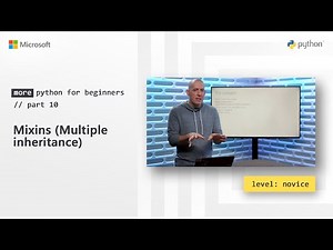 Mixins (Multiple inheritance) | More Python for Beginners [10 of 20]