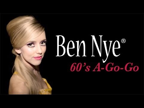60's Go-Go Dancer Makeup Tutorial | Twiggy and Mod with Ben Nye