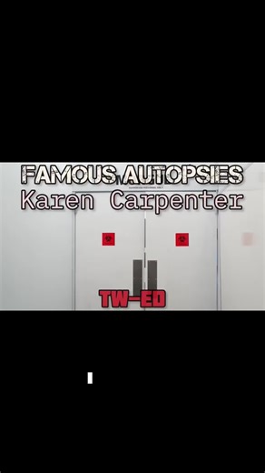 Famous Autopsies- Karen Carpenter #autopsy #karencarpenter #morbidcuriosity #strangescience