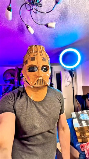 Cardboard Star Wars Masks #starwars #costume