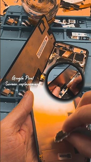 Google Pixel Cracked Screen Repair #googlepixel
