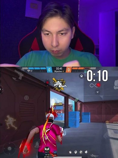 10 Seconds Challenge in CS Ranked 🍷🗿 | Mehdix Free Fire