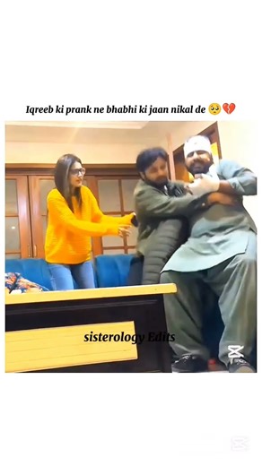 Iqreeb ki prank ne bhabhi ki jaan nikal de🥺💔#sistrology #edits