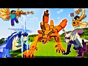 7 MODS that Change Minecraft COMPLETELY! (New Bosses and Fantastic Beasts)