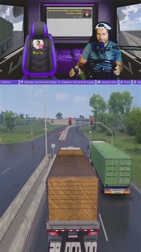 CORTE DA LIVE #eurotrucksimulator2 #ets2 #gaming #gameplay #live