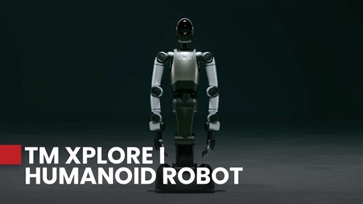 Nvidia powers a wheeled humanoid robot