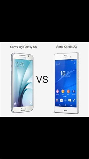 Comparing the Sony Xperia Z3 and the Samsung Galaxy S8 #music #phonkmusic