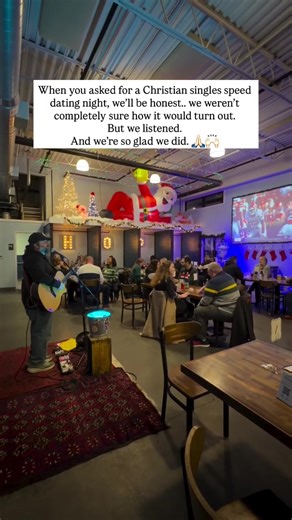 The room was full of kind, open-hearted singles showing up with intention, curiosity, and genuine interest in connection. It reminded us why we do this in the first place: creating spaces where people feel seen, comfortable, and aligned. Because connection looks different for everyone. That’s why we’re excited to share: ✨ More Christian singles speed dating nights are coming ✨ And yes! We also host Middle Eastern, Indian, and Jewish singles speed dating events, too You asked. We listened. And we