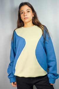 Upcycled Crew Neck Sweater- Size Medium - Etsy