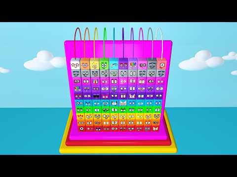Let's Count 1 to 100 Numberblocks | Super Fun Counting Number for Kids