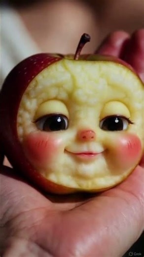 ai video👋 asmar apple eating fruit #shortvideoyoutubshort #aivideo#fpy