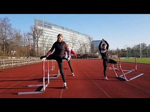 Training mit Abstand - Teil 57 - Hürdengymnastik - II Methodische Übungsreihe Hürden
