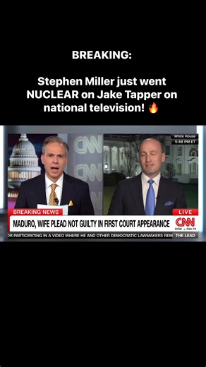 BREAKING: Stephen Miller just went NUCLEAR on Jake Tapper on national television 🔥 MILLER: "This whole period after WWII where the West APOLOGIZED, and GROVELING, and BEGGING..." TAPPER: I don't know what you're even talking about right now. MILLER: "You LOVE doing that smarmy thing, Jake, and I hoped you'd be better than that this time. You know exactly what I am talking about." TAPPER: "I asked you if there would be an election in Venezuela!" MILLER: "...The reason why I was giving you that s