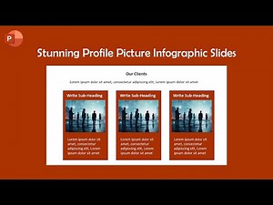 How to Design a Profile Picture Infographic Presentation in PowerPoint (Step-by-Step)