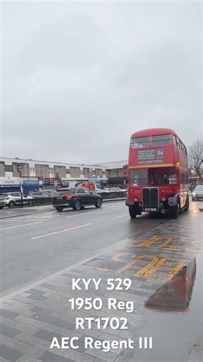 Bromley Mini Route 94 Recreation Day | AEC Regent III | RT1702 (KYY 529