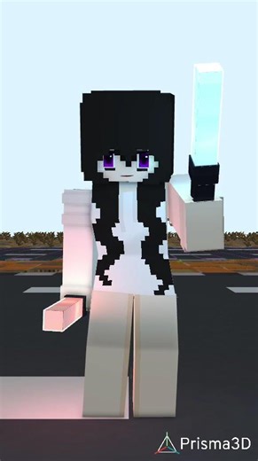 prisma 3d minecraft 2026 Haiko and Brix 💚🤍🥰
