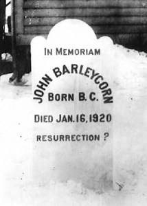 The Death of John Barleycorn