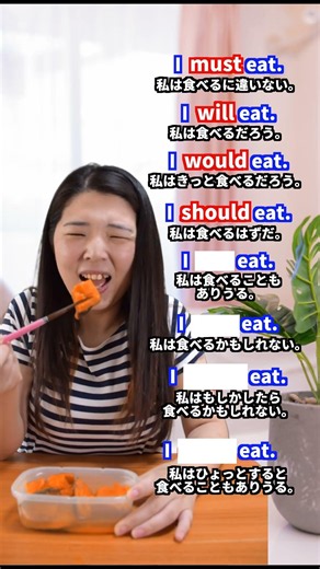 これで完璧【英語の助動詞】#shorts #英語の助動詞