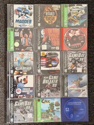 PlayStation 1 (PS1) Game Bundle – 15 Games – Lot Sale | eBay