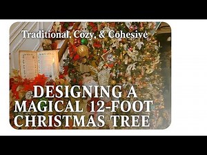 How I Designed Our 12 Foot Christmas Tree/My Thought Process