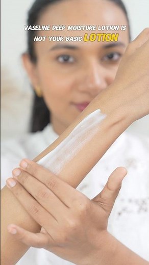 Vaseline Deep Moisture Body Lotion Review