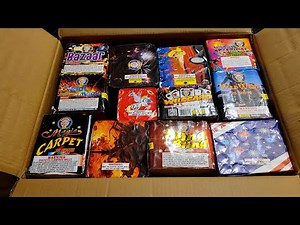 Deadly Dozen 200g Assortment By ‪@BrothersPyrotechnics‬ Unboxing/Demo - COUPON CODE IN DESCRIPTION!