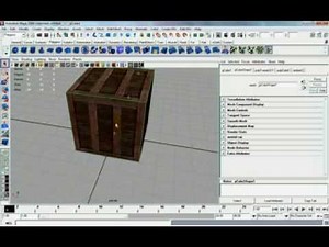 How to create a box in Autodesk Maya