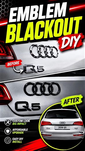 Emblem Blackout DIY