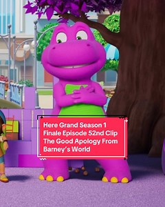 #CapCut Barney Sings One More Time I Love You I Love Me Too For Last Day Of End Of Season 1 Finale From Barney’s World Final Episode 52nd Is The Good Apology #barney #barneythedinosaur #barneyworld