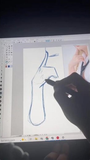 Quick Anime Hand Gesture Study ✍️🔥