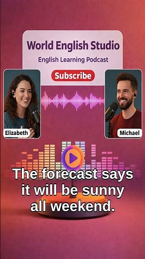 What Does “Forecast” Mean? | English Shorts #english #languagelearning #learnenglish #forecast