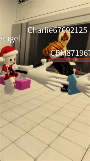 SCP-173 Stopped Them from Fighting and Disappeared! #roblox #scp173 #scpfoundation #funny #scary