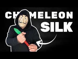 Mind-Blowing Silk Chameleon Trick: Masked Magician's Color Change Revealed!