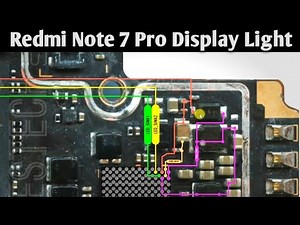 Redmi Note 7 Pro Display Light Solution In Hindi 🔥 | Redmi Note 7 Pro Schematic Diagram | SN info
