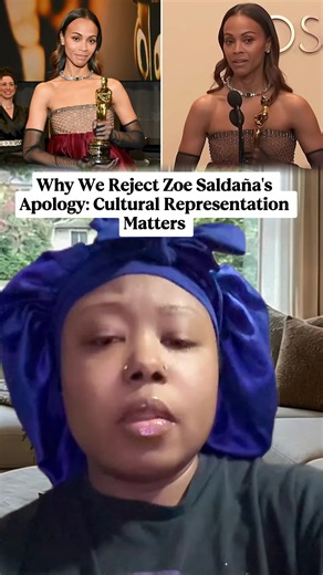 Discussion on cultural representation and accountability in Hollywood, centered around Zoe Saldaña's recent roles and her responses to criticism. What are your thoughts on cultural portrayal in media? #culturalrepresentation #zoesaldana #hollywood #mexicanheritage #diversityinfilm #mediaethics