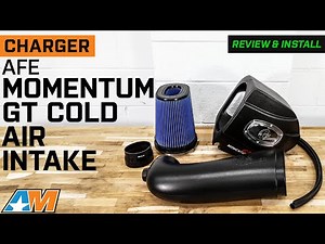 2011-2023 5.7L Charger AFE Momentum GT Cold Air Intake with Pro 5R Oiled Filter Review & Install