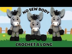 CROCHET DONKEY