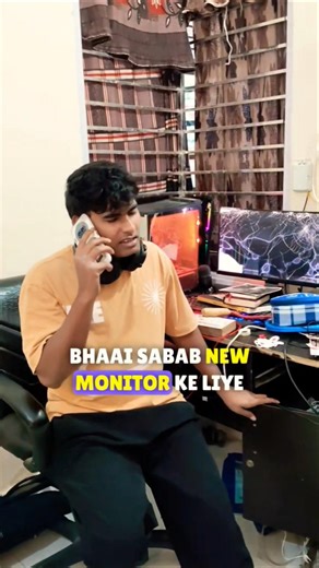 NEW MONITOR 🥳 #shorts #gaming