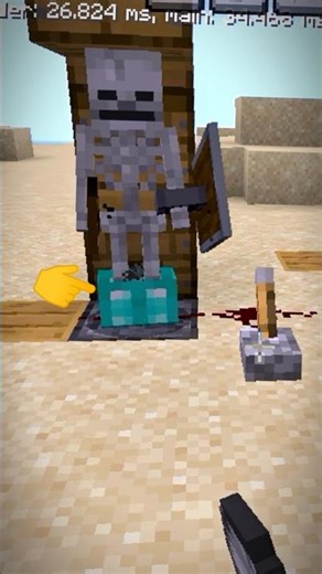 minecraft ke ek viral tik tok short 😈😨