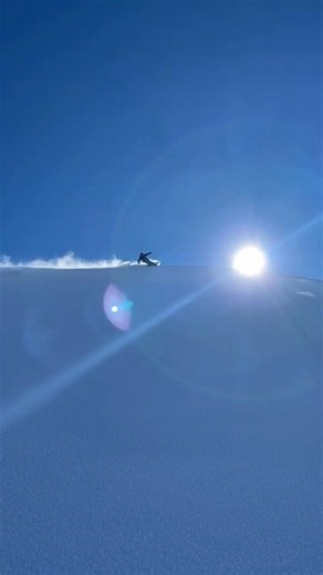 Skiing Deep Powder Above the Clouds | Epic Mountain POV