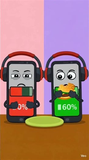 🍔 Phones Recharge by Eating a Burger 🤯📱