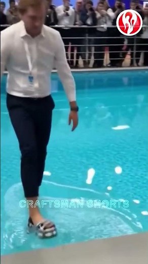 Water shoes | Wearing these shoes allows you to walk on water