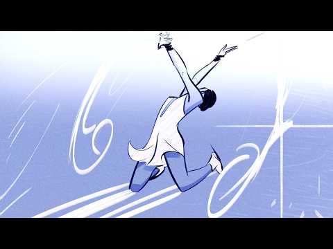 Animating an ice skater with my special method (reupload)