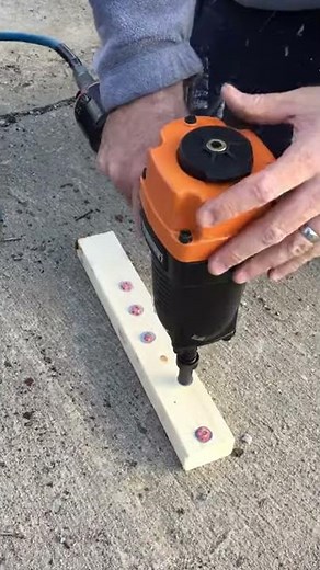 PSSCP Demo - Freeman Single Pin Concrete Nailer