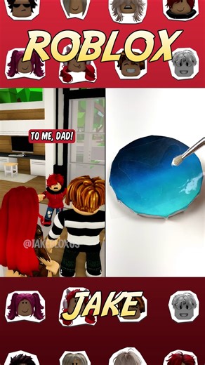 HE ADOPTED A KID IN ROBLOX BUT THEN THIS HAPPENED(PART 2)..😲😥 #shorts