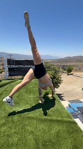 That backflip was smooth!!! 😍 #trampwall | Amanda Lynn