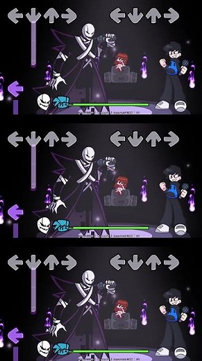 Friday Night Funkin: VS Gaster | Gaster Vs CJ Over Boy Friend | The X Event Mod [FNF Mods] #shorts